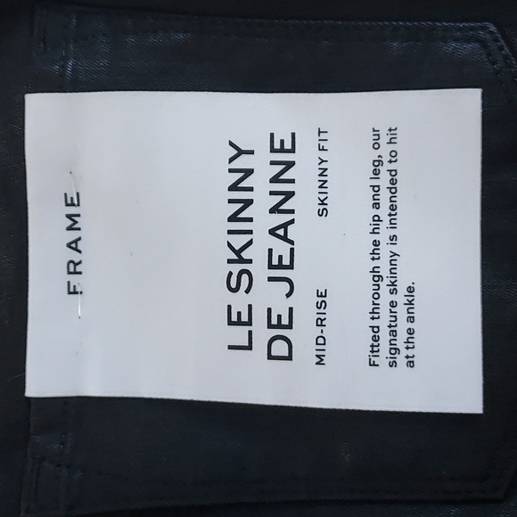 Frame Le Skinny De Jeanne Nwt Sz 30 - Picture 11 of 14
